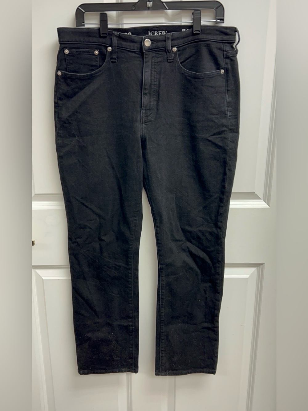 J.Crew high-rise black denim jeans Size 30